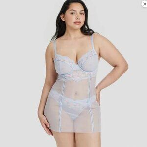 Unlined Garden Party Lingerie Slip Dress